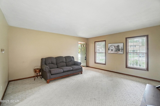 1619 Northbrook Dr, Lima, OH 45805 - living room featuring carpet floors