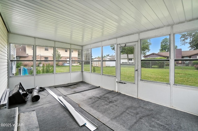 1619 Northbrook Dr, Lima, OH 45805 - unfurnished sunroom with healthy amount of natural light