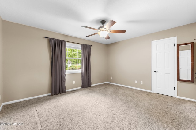 3139 Clifford Dr, Lima, OH 45805 - empty room featuring ceiling fan and carpet flooring