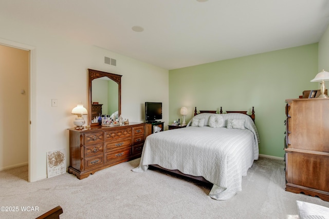 5295 E Rd, Lima, OH 45807 - carpeted bedroom with baseboards and visible vents