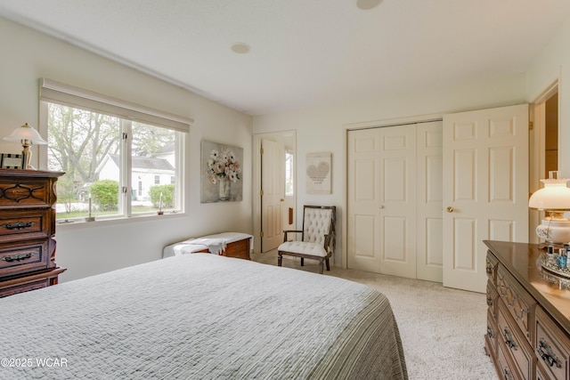 5295 E Rd, Lima, OH 45807 - carpeted bedroom featuring multiple windows and a closet