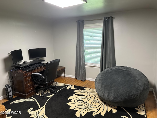 400 N Westminster St, Waynesfield, OH 45896 - office area with wood finished floors