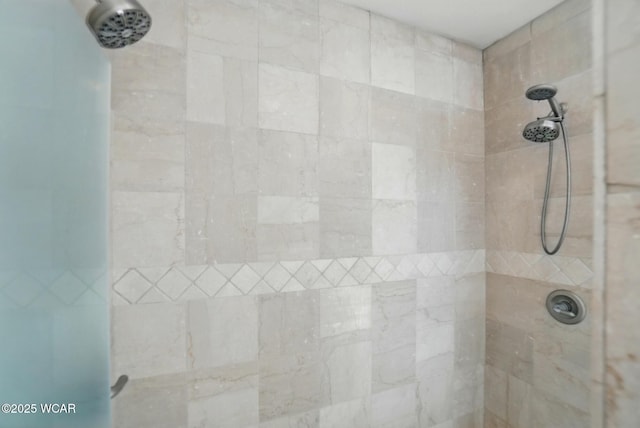 4441 Indian Hill Dr, Lima, OH 45806 - bathroom featuring a tile shower