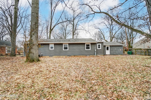 view of back of house