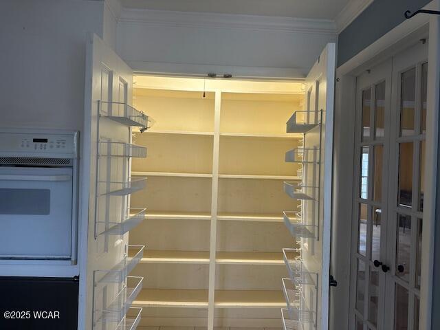 view of pantry