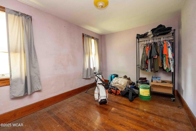 15350 State Route 235, Mount Cory, OH 45868 - bedroom with wood-type flooring and baseboards