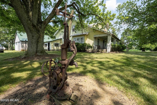 15350 State Route 235, Mount Cory, OH 45868 - view of front of property featuring a front yard
