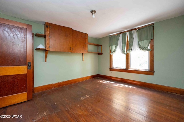 15350 State Route 235, Mount Cory, OH 45868 - empty room featuring baseboards and wood-type flooring