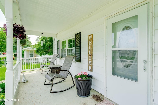 213 Johns Ave, Elida, OH 45807 - view of patio featuring covered porch