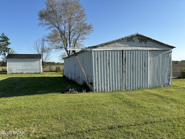 8989 Ridge Rd, Delphos, OH 45833 - view of pole building with a lawn