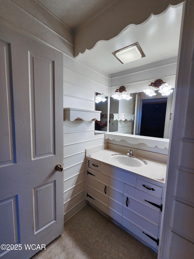 11205 Rd Z, Columbus Grove, OH 45830 - bathroom with vanity and tile patterned flooring