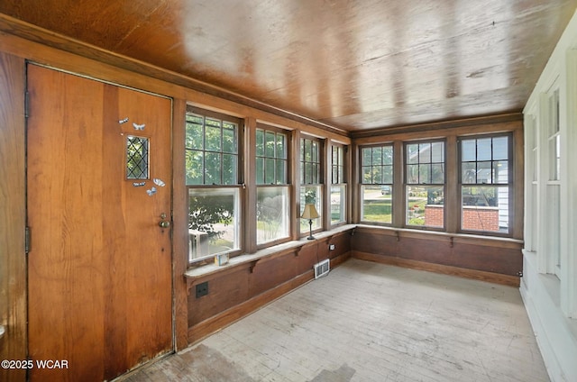513 Gordon Ave, Van Wert, OH 45891 - unfurnished sunroom with plenty of natural light and hardwood / wood-style floors