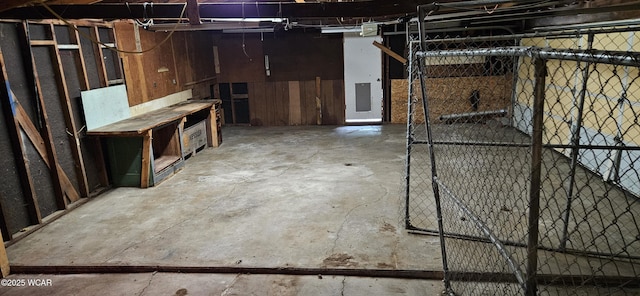820 N Main St, Lima, OH 45801 - garage with electric panel