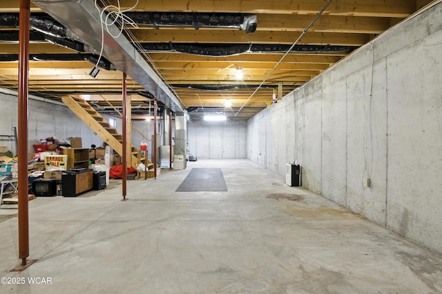19318 Middle Point Rd, Van Wert, OH 45891 - view of unfinished below grade area