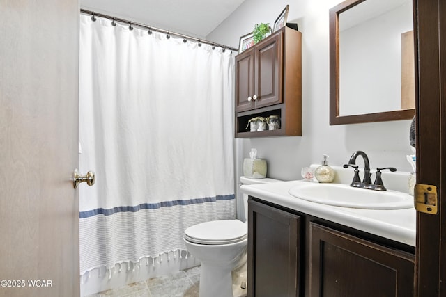19318 Middle Point Rd, Van Wert, OH 45891 - bathroom featuring vanity and curtained shower