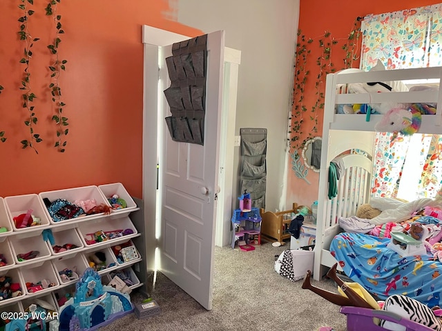 bedroom with carpet flooring