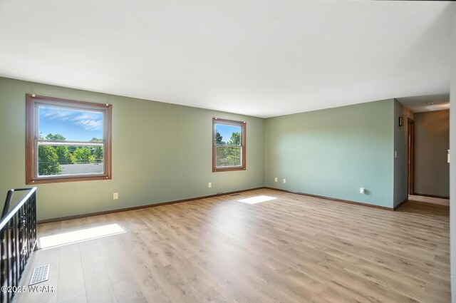 591 Monticello Ave Unit A, Lima, OH 45804 - unfurnished room with light wood-type flooring