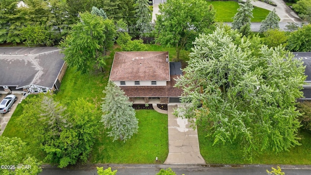 1257 Timberlane Dr, Lima, OH 45805 - aerial view of property and surrounding area