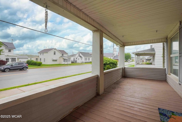 315 W Main St, Cairo, OH 45820 - deck featuring a residential view