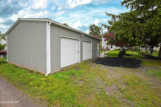315 W Main St, Cairo, OH 45820 - view of detached garage