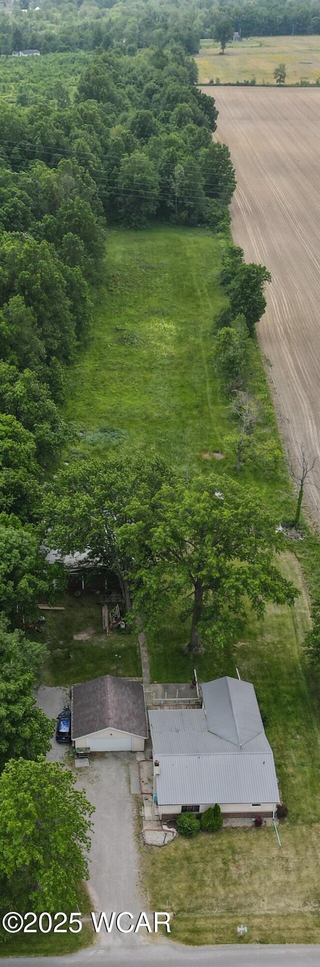1398 Lutz Rd, Lima, OH 45801 - aerial view of sparsely populated area