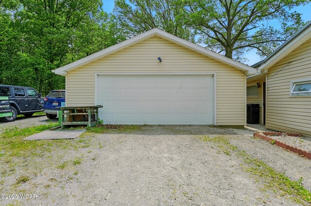 1398 Lutz Rd, Lima, OH 45801 - view of detached garage