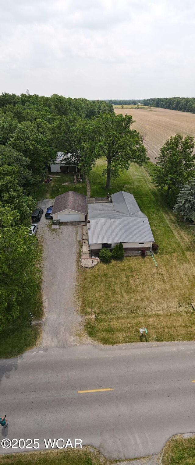 1398 Lutz Rd, Lima, OH 45801 - overview of rural landscape