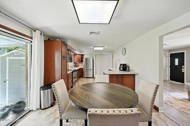 2238 N Glenwood Ave, Lima, OH 45805 - dining space with baseboards