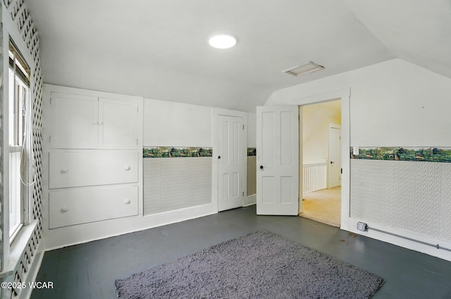 510 N Walnut St, Van Wert, OH 45891 - unfurnished bedroom featuring vaulted ceiling