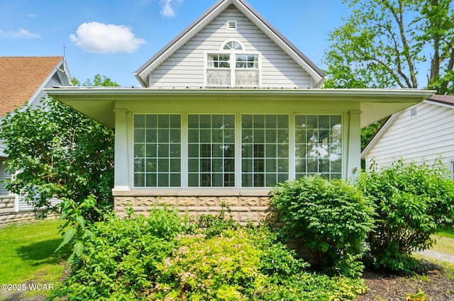 510 N Walnut St, Van Wert, OH 45891 - view of property exterior with stone siding