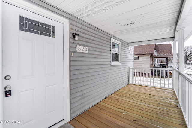 520 Orena Ave, Lima, OH 45804 - view of wooden terrace