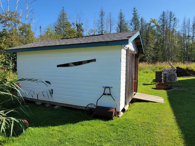 view of outbuilding with an outdoor structure