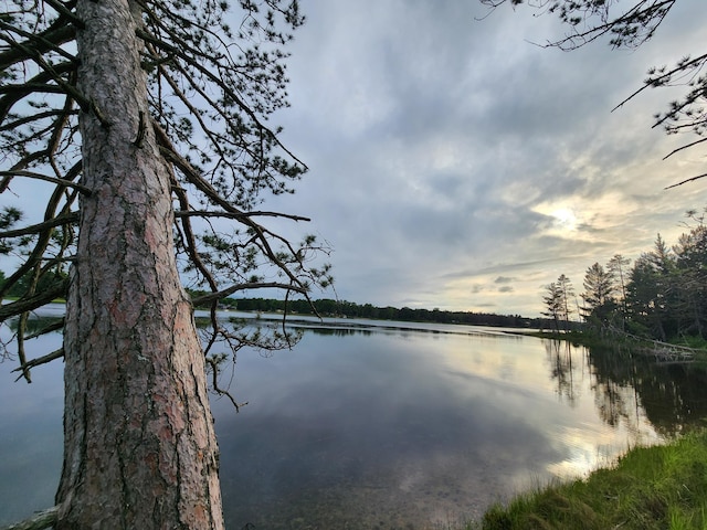 view of water feature