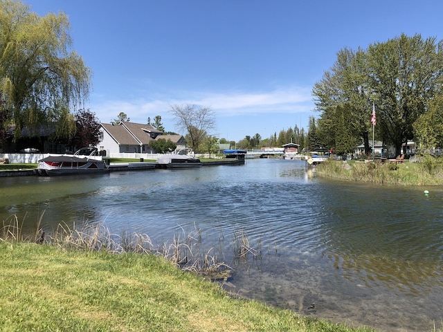 property view of water