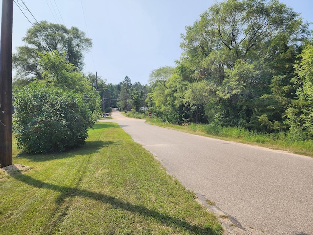 view of road