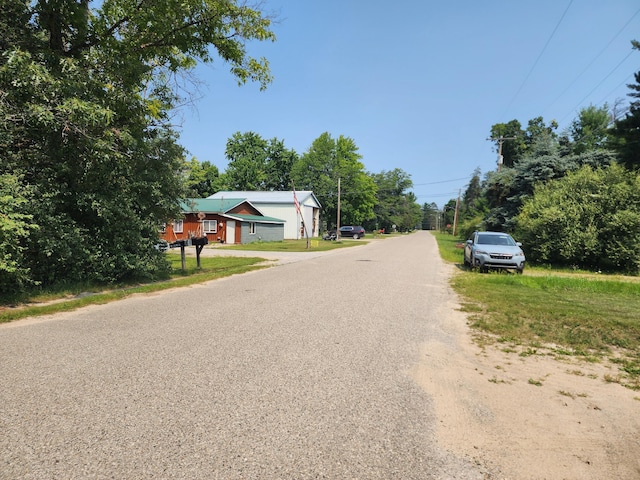 view of road