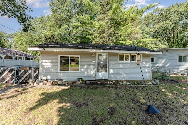 view of ranch-style home