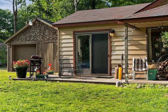 3551 W Otsego Lake Dr, Gaylord, MI 49735 - view of outbuilding