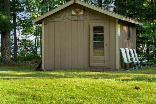 3551 W Otsego Lake Dr, Gaylord, MI 49735 - view of outbuilding featuring an outbuilding