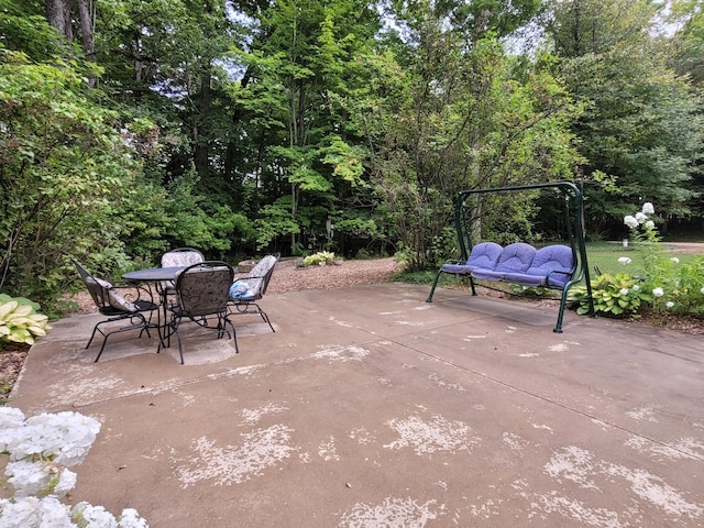 view of patio / terrace with outdoor dining area