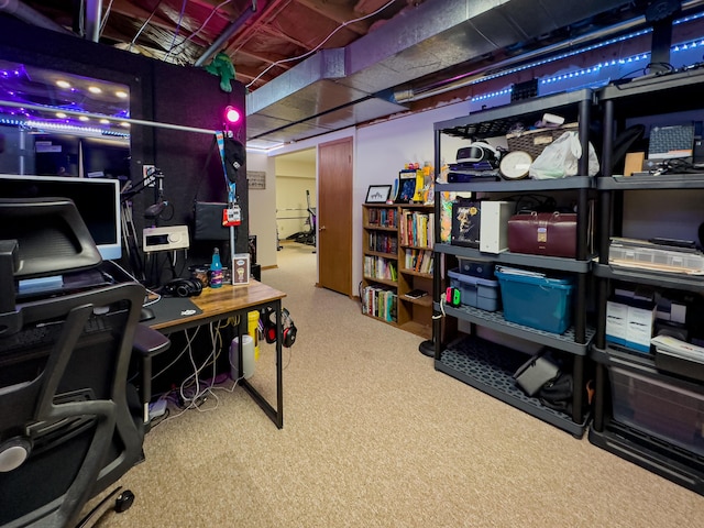 view of office