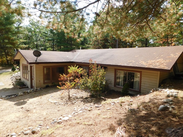 view of ranch-style house