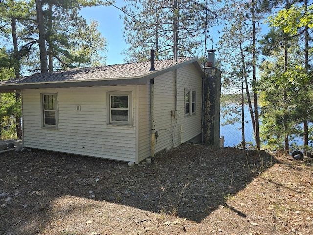 view of home's exterior