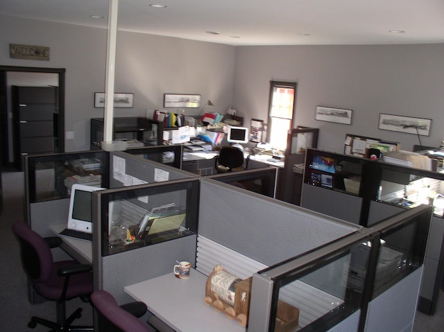 view of office space