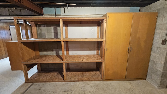 view of storage