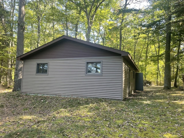 view of property exterior