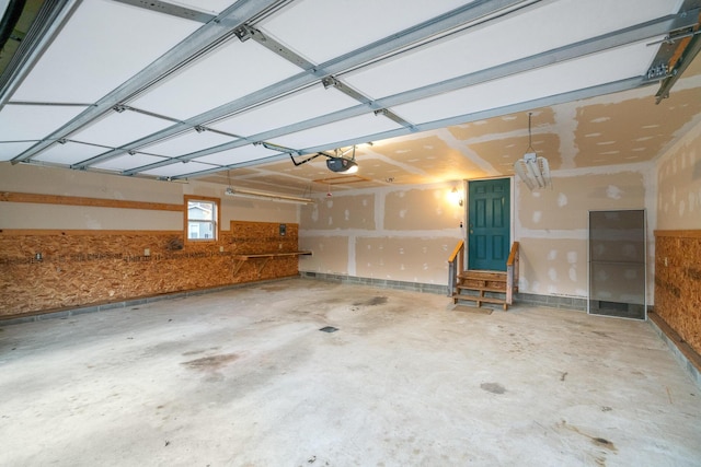 4963 Eastway Dr, Indian River, MI 49749 - garage with a garage door opener