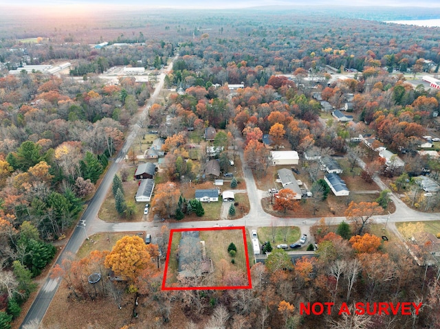 4963 Eastway Dr, Indian River, MI 49749 - birds eye view of property