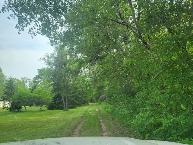 view of road