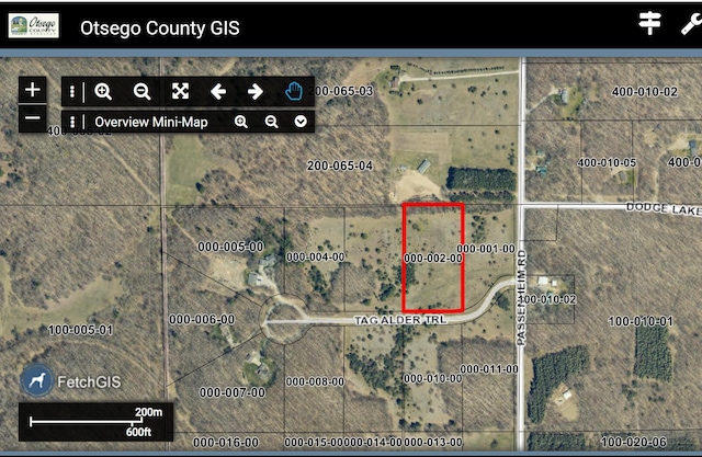 Listing photo 2 for 4.94ACRES Tag Alder Trl, Gaylord MI 49735